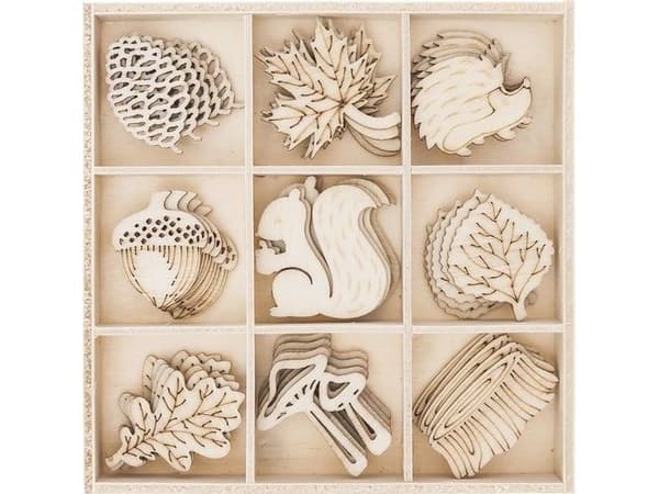 Trefigurer – skog 45 deler