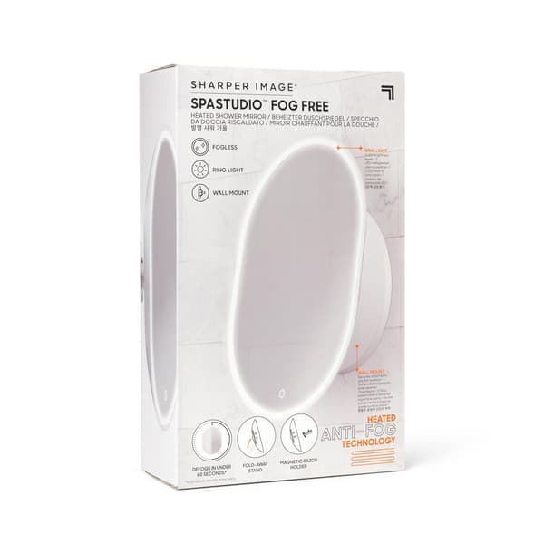 Sharper Image Kastelematon kylpyhuoneen peili