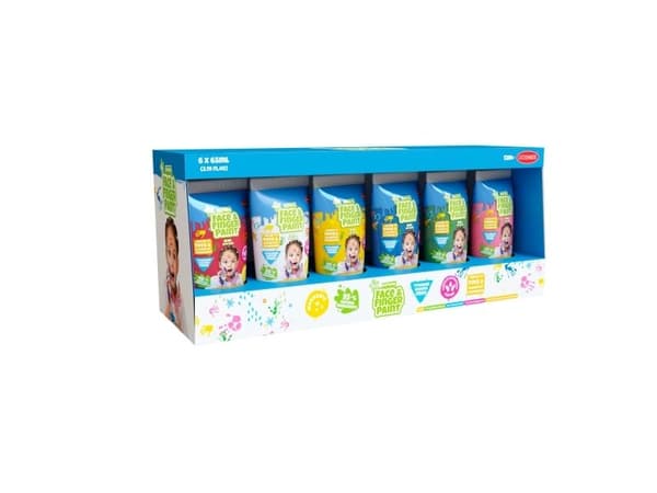 65 ml tubfärger 6-pack