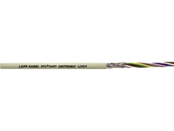 LappKabel 0034805, LiYCY Control Data Cable, 5 x 1 mm², Grey Sheath