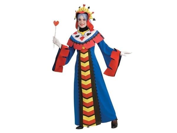 Dronning, kort kostume