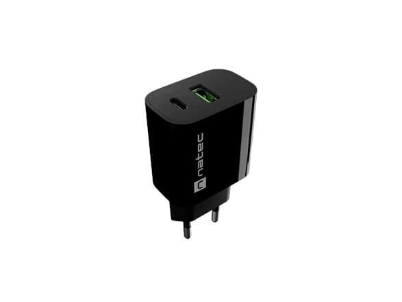 NATEC RIBERA POWER SUPPLY 1x USB-A + 1x USB-