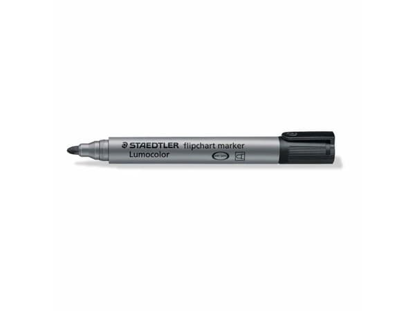Staedtler Lumocolor, 1 kpl, Musta, Pyöreä pää, Musta, Harmaa, Polypropeeni (PP), 2 mm