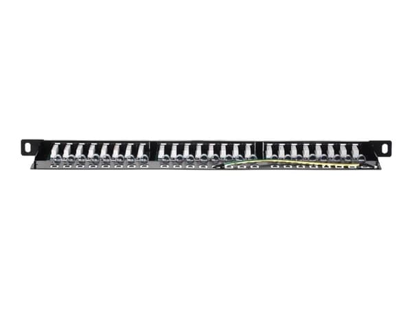 Netrack - Koblingspanel - CAT 5e - UTP - RJ-45 X 24 - 0.5U - 10"/19"