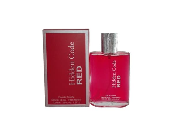 Fine Perfumery Hidden Code Red Eau De Toilette For Men 100 Ml