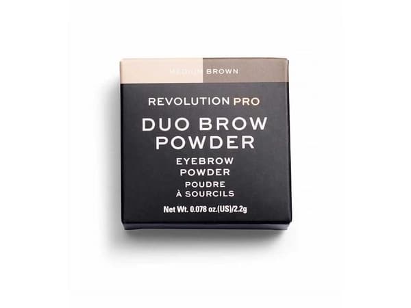 Makeup Revolution REVOLUTION PRO ögonbrynspuder Medium Brown 2,2 g