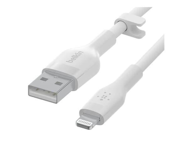Belkin BoostCharge - Lightning-kabel - USB hann til Lightning hann - 2 m - hvit