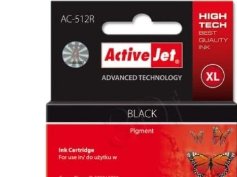 Tusz Activejet tusz AC-512R / PG-512 (black)