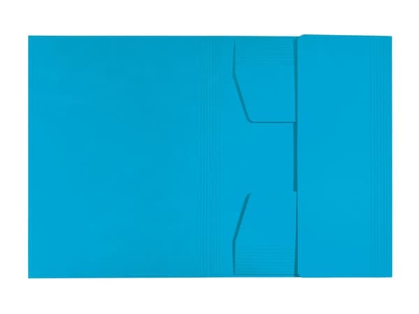 3-klap mappe Leitz Recycle A4karton blå - (10 stk.)