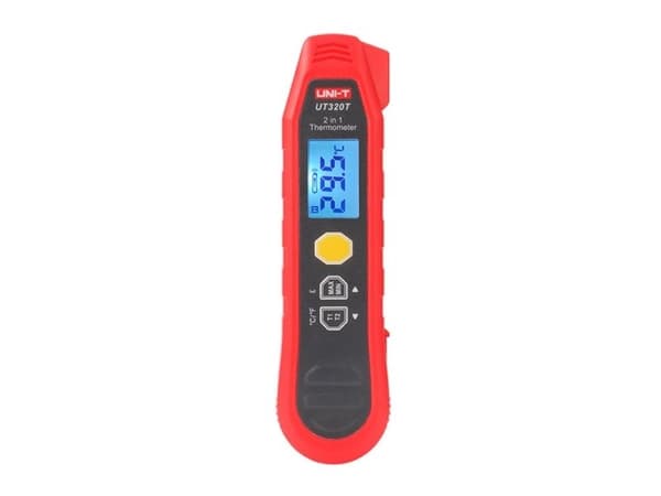 Uni-T UT320T 2-i-1-termometer