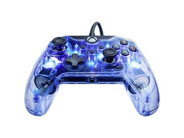 PDP Afterglow kablet kontroller XB transparent