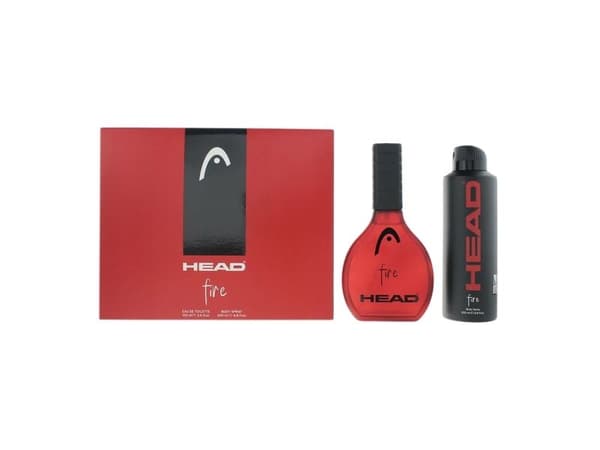 Head Set Head: Fire eau de toilette för män 100 ml + Fire deodorant spray 200 ml