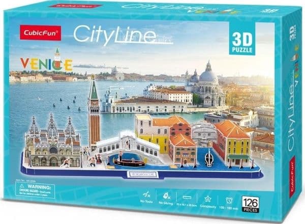 Cubic Fun Puzzle 3D City Line Venezia