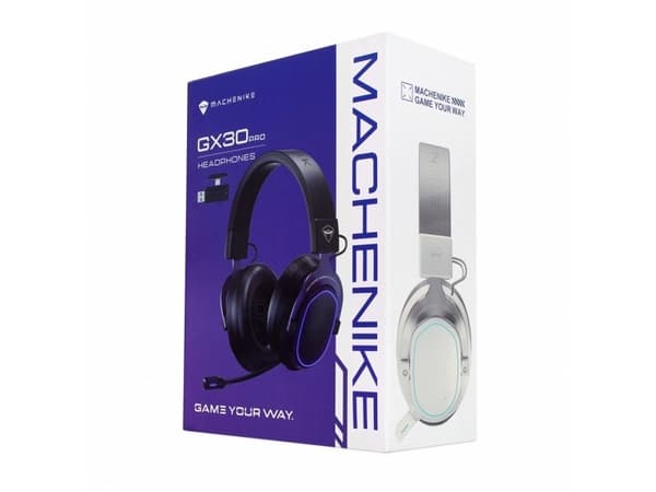 Trådløse on-ear gaming-hodetelefoner Machenike GX30 Pro - sort