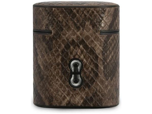 Guess GUACA2PUSNSMLBR AirPods 1/2-skydd brun/brun Python Collection