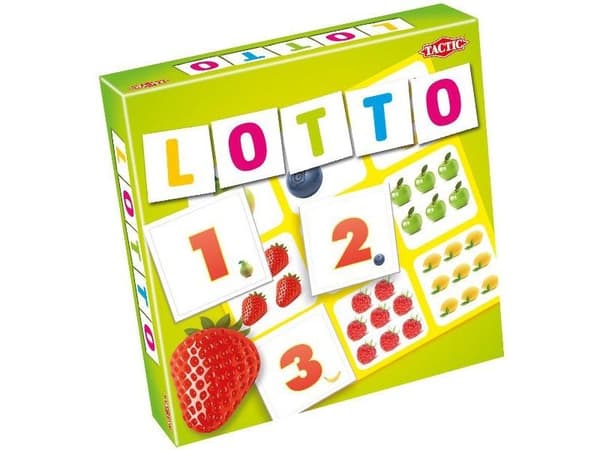 Tactic Frukt og tall Lotto