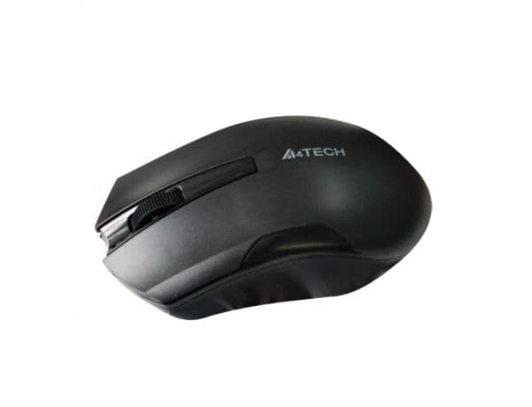 A4Tech G3-200N, Molempikätinen, V-Track, Langaton RF, 1000 DPI, Musta