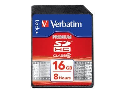 Verbatim - Flash-minneskort - 16 GB - Class 10 - SDHC