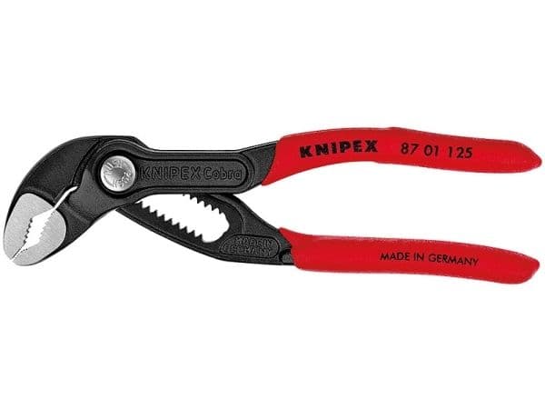Knipex Cobra, Polygriptång, 3 cm, 2,7 cm, Stål, Plast, Röd