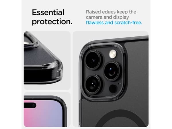 Spigen iPhone 16 Pro Max Case, Apple iPhone 16 Pro Max, Svart