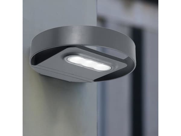 Vegglys solcellelampe GreenBlue GB130