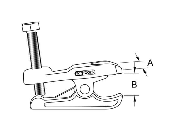 KS Tools 450.0056, Stål, 1 stykker, 4,34 kg