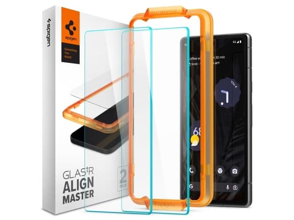 Spigen Glas.tR AlignMaster, Google, Pixel 7a Spigen case, 1 stykker