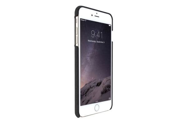 JustMobile Quattro Back, Suojus, Apple, iPhone 6 Plus, iPhone 6s Plus, 14 cm (5.5"), Musta