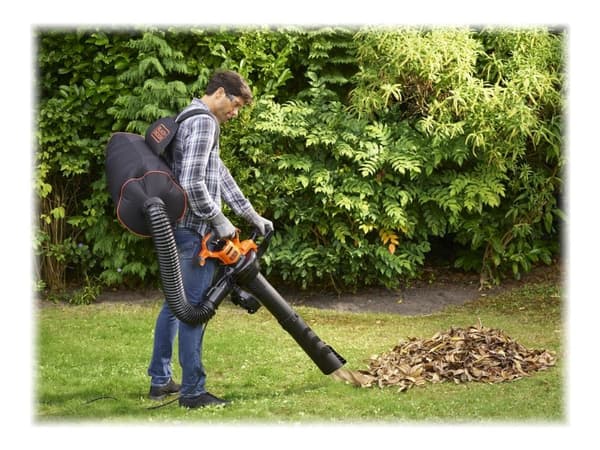 Black+Decker 3000W lövdammsugare/blåsare
