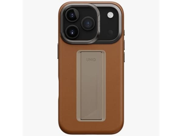 Uniq Heldro Pro Magclick Charging Case for iPhone 17 Pro - Brown