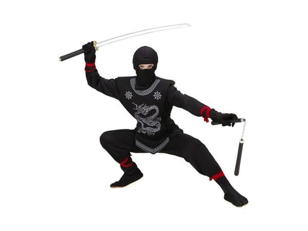 Musta ninja-asu