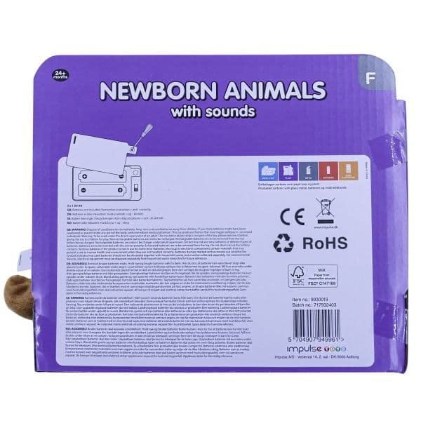New Born Animals med ljud