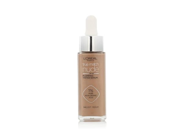 L'Oreal True Match Serum Nude Plumping Tinted Serum - 3-4 Light Medium, 30ml