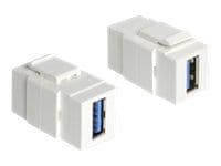 Delock - Modulär insats (koppling) - SuperSpeed USB