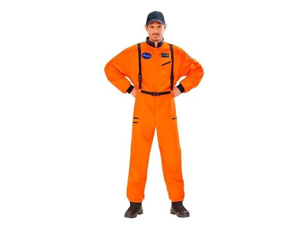 Oranssi astronauttipuku