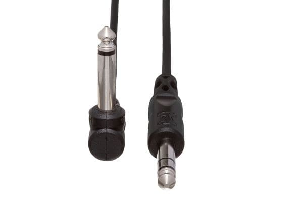 Hosa Technology CPP-103R, 6.35mm TS, Hankjønn, 6.35mm TS, Hankjønn, 0,9 m, Sort