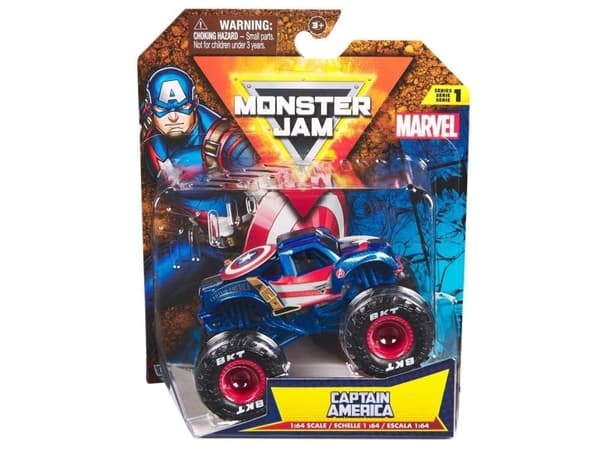 Monster Jam Mini Jams Marvel 5-pack