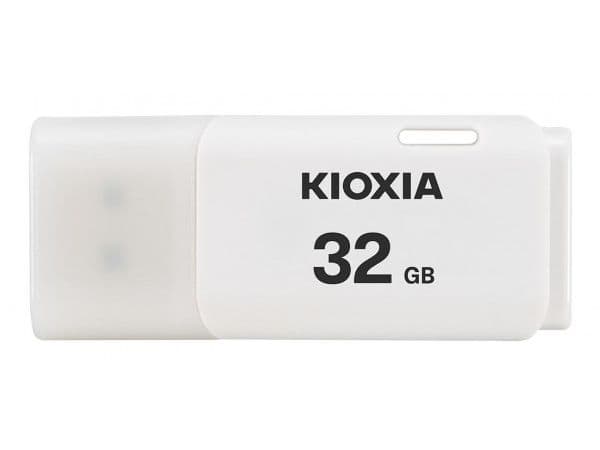 KIOXIA TransMemory U202 - USB-flashstasjon - 32 GB - USB 2.0 - hvit