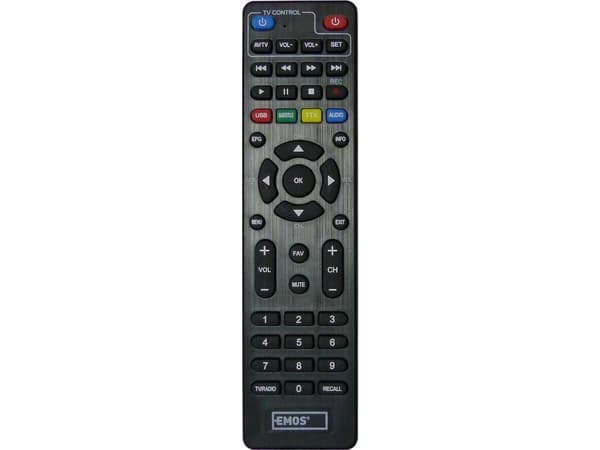 Emos RTV-fjernkontroll til dekoder Emos J50988 EM190/EM190S/EM190L
