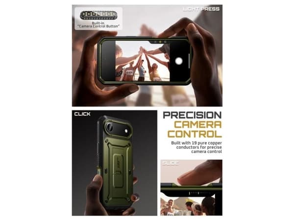 Supcase UB Pro-etui til iPhone 17 Air - grønn