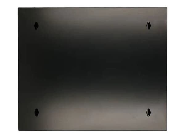 Extralink AZH - Rack skåp - svängtyp - väggmontering - svart - 6U - 19"