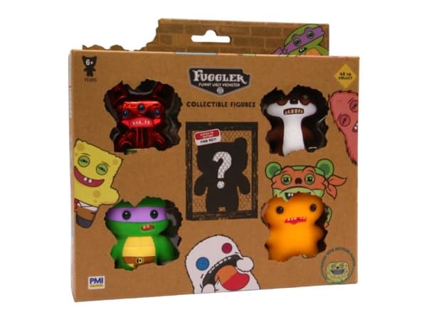 FUGGLER SB/TMNT FIGUR DELUXE 5PK S2 ASS