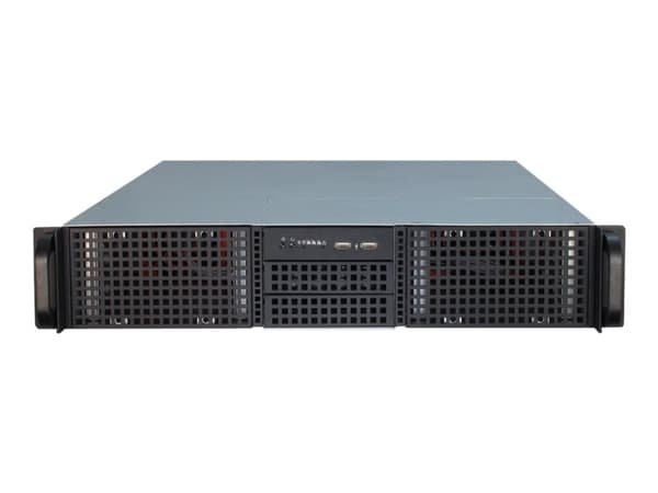 Inter-Tech IPC 2U-20255 - Kan monteras i rack 2U - full AT - ingen strömförsörjning (EPS2U) - USB