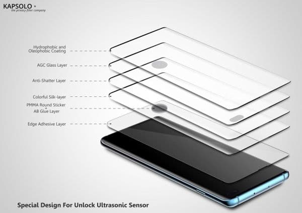 KAPSOLO herdet glass til Samsung Galaxy Note20 Ultra