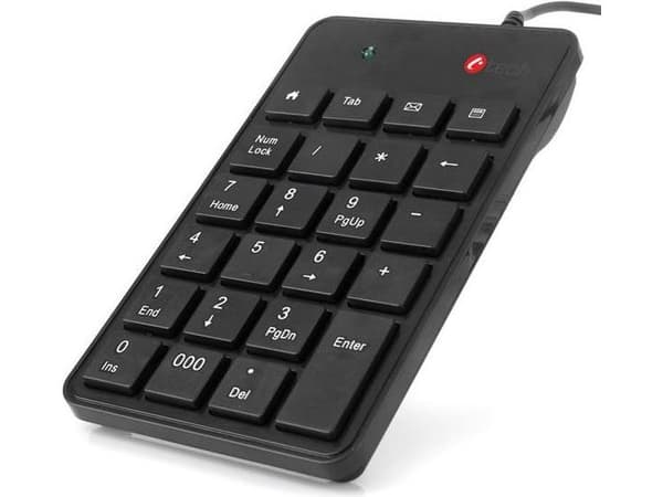 C-Tech Näppäimistö Numeronäppäimistö, musta (KBN-01)