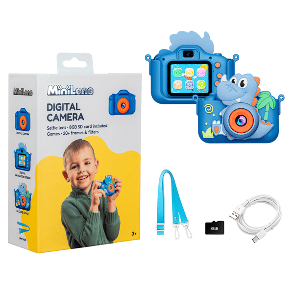MiniLens Digital Camera Blue