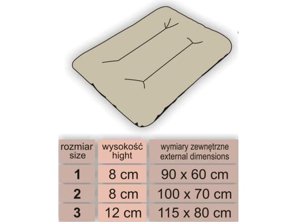 Hobbydog Eco Madrass - Sort R3