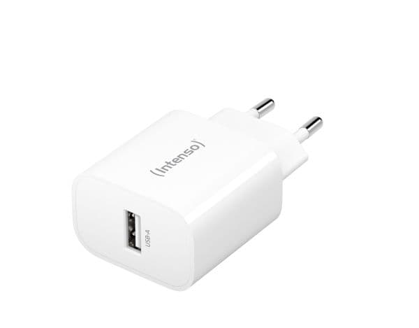 Intenso W5A - Strømadapter - 5 watt - 1 A (USB) - hvit