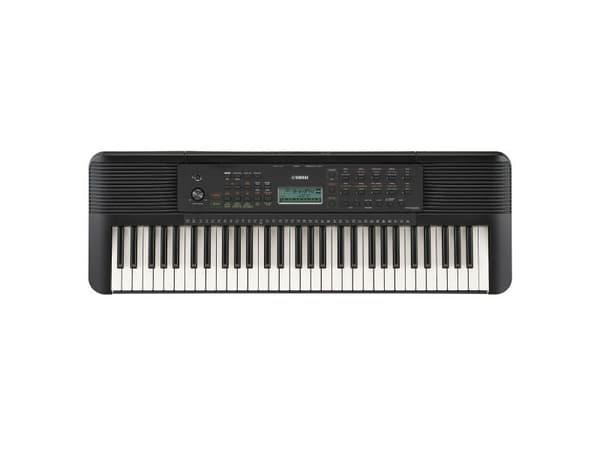 Yamaha PSR-E283, 61 taster, Knapper, Rotasjon, Hvit, Sort, 940 mm, 317 mm