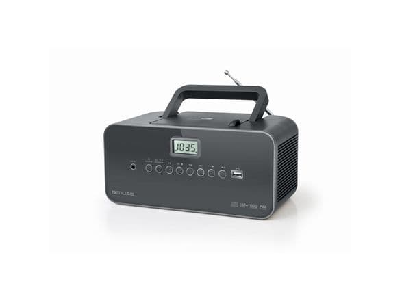 Muse M-28 DG, 1,4 kg, Sort, Bærbar CD-spiller